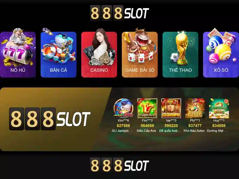 888slot: Đánh giá tổng quan về nhà cái slot trực tuyến
